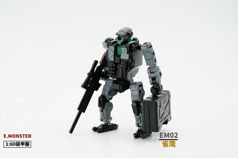 Emonster EM01/EM02/EM03 Power Suit (Diaclone line size) 1:60
