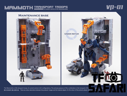 MFT MechFansToys Mechanic Studio VP-01 VP01 Mammoth Mech Fans Toys