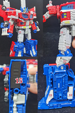 Ratchet Studio ROS-014 Gap Filler and Leg Extensions for WFC Siege Galaxy Convoy Upgrade Kit