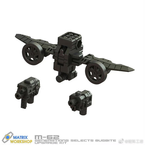 Matrix Workshop M62 M-62 Upgrade Kit for Generation Selects Bugbite Weapon Set & Jetpack Upgrade Kit