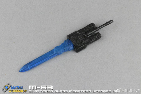 Matrix Workshop M63 M-63 Upgrade Kit for Generations Shattered Glass Collection Megatron  Upgrade Kit