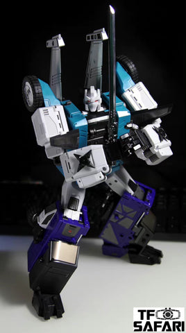 DX9 Toys D-10 D10 Hanzo (Sixshot) (Blue Chest) 27 cm / 10.5"