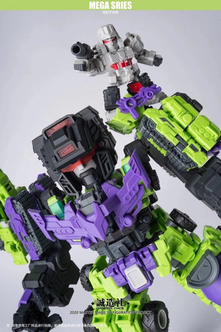 Master Made SDT-08 SDT08 Mega Series Demolisher ( G1 Devastator ) 6 in 1 Deluxe Version 21cm