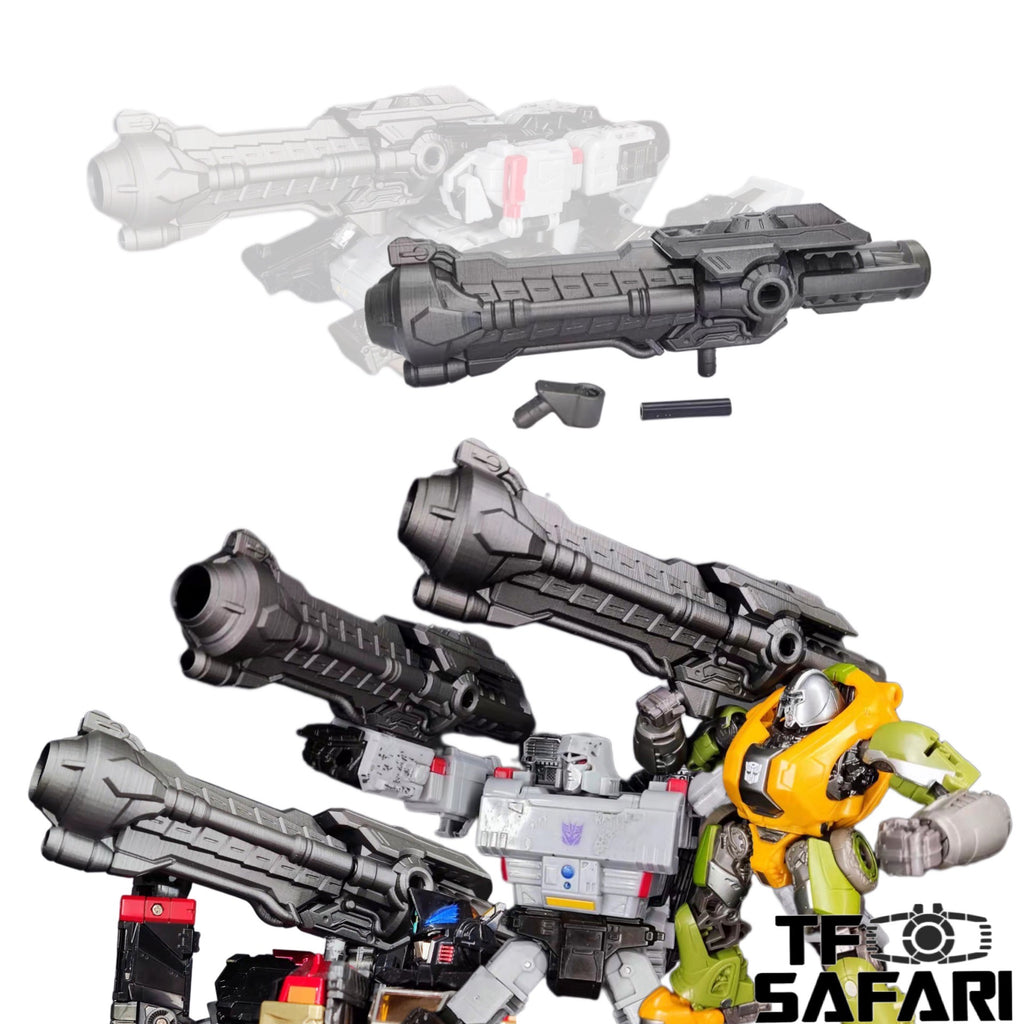 BDT Studio BDT-28B BDT28B Weapon Set / Cybertronian Hand Cannon for Studio Series SS80 Bumblebee Movie Brawn / WFC Siege Megatron / Diaclone Upgrade Kit