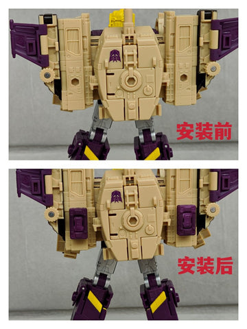 Superman Studio SPS11 SPS11 Upgrade Kit (Landing wheels / Missile Lanchers) for WFC Legacy Blitzwing Upgrade Kit