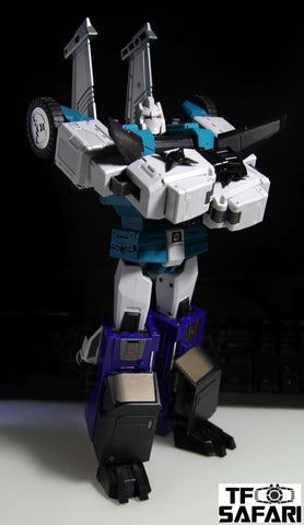 DX9 Toys D-10 D10 Hanzo (Sixshot) (Blue Chest) 27 cm / 10.5"
