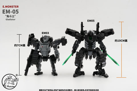 Emonster EM05 EM-05 Gladiator Diaclone 1:60