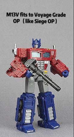 Matrix Workshop M13 M-13 Ion Blasters D / V / L Class for Optimus Prime Weapon Set Upgrade Kit