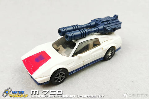 Matrix Workshop M75D M-75D Weapon set  for Generations Legacy Deluxe Breakdown Upgrade Kit