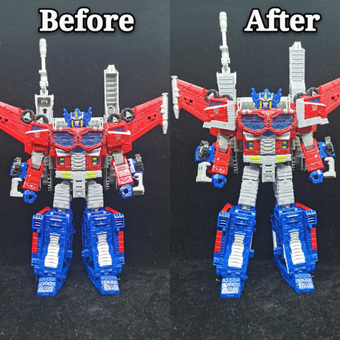 Ratchet Studio ROS-014 Gap Filler and Leg Extensions for WFC Siege Galaxy Convoy Upgrade Kit