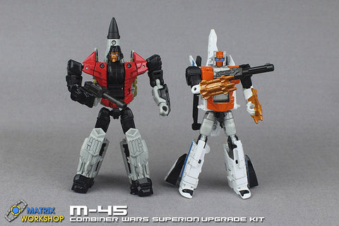 Matrix Workshop M-45 M45 Weapon Set for CW Combiner Wars Superion Upgrade Kit