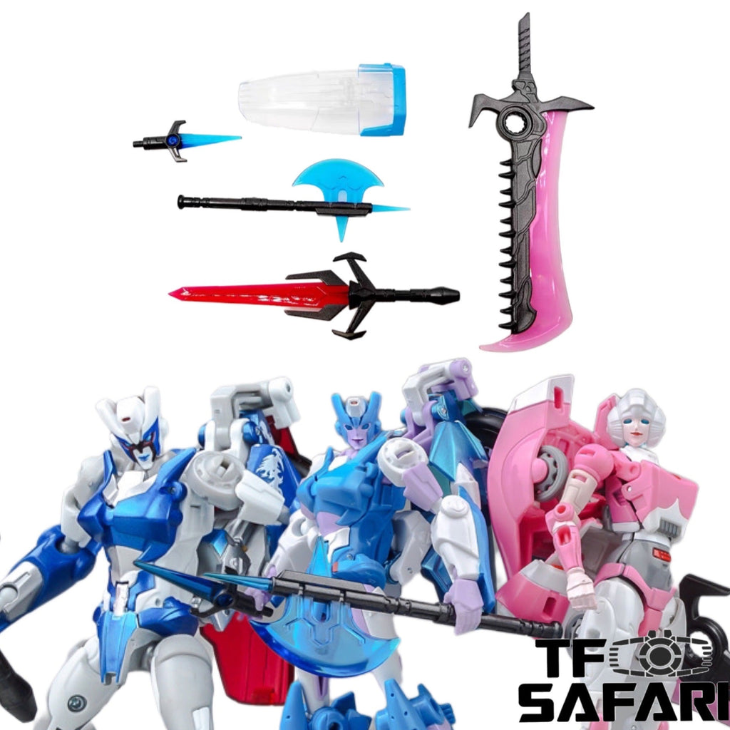 Beelzeboss Iron Lady BLZ-06 BLZ06 Weapon set for IDW Chromia & Arcee Upgrade Kit