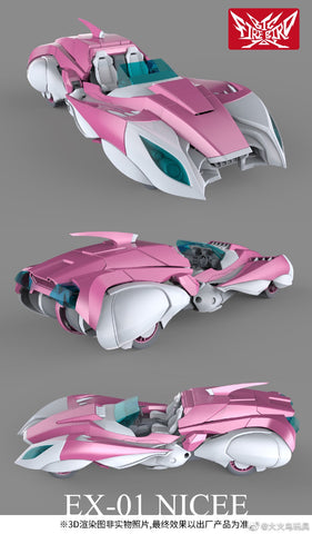 Big Fire Bird Toy EX-01 Nicee (Arcee) 19cm / 7.5"