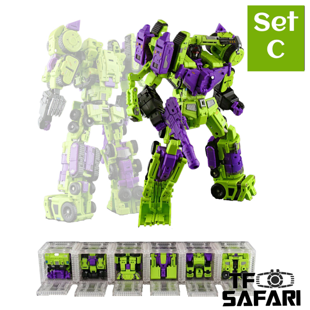 Lucky Cat Microcosmos MC-02 MC02 Riki-Oh (Devastator) Micro Cosmos Set C
