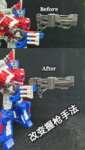 Ratchet Studio ROS-014 Gap Filler and Leg Extensions for WFC Siege Galaxy Convoy Upgrade Kit