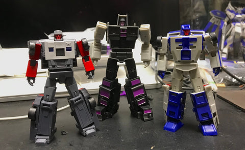 Magic Square MS-Toys MS-B14 / MS-B15 Beat Back & Collide ( Breakdown & Wildrider Stunticon, Menasor ) 2 in 1 set 10cm / 4"