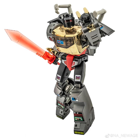 NA NewAge H44EX H-44EX Ymir (Grimlock) Toy Color Metallic Version New Age 13.5 cm / 5.3"