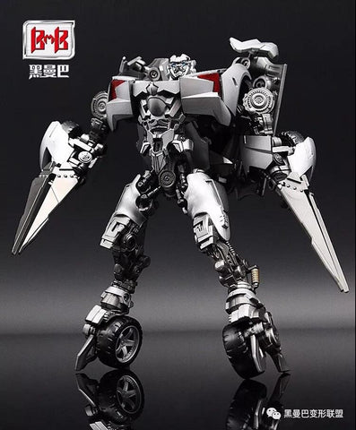 BMB Black Mamba LS08 LS-08 Sidearm Sideswipe (Oversized HFTD Version Sideswipe) 16cm / 6.2"