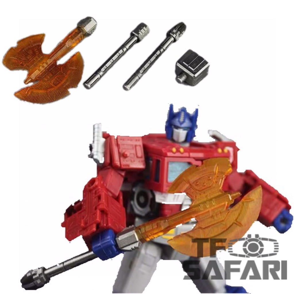 Matrix Workshop M06 M-06 WFC Siege SS-38 Optimus Prime(Voyage Grade)Energon Axe Weapon Set Upgrade Kit