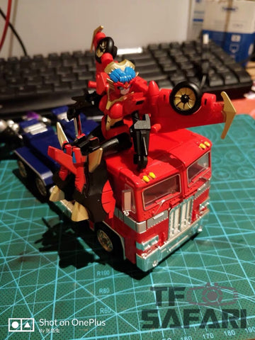 IronFactory IF-EX05H EX-05H Iron Giant’s Maiden (Windblade Hunter) Redeco Version 9cm / 3.5"