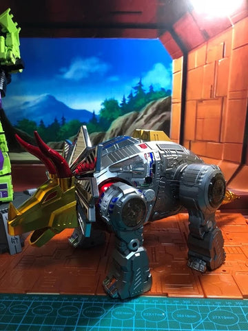 GigaPower GP HQ-02R HQ02R Grassor (Slag) Chrome Version Reissue 28cm