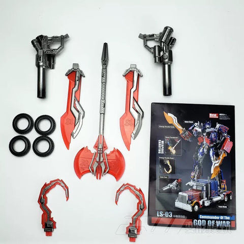 BMB Black Mamba LS-03P LS03P Ovsersized Bayverse Optimus Prime 32cm