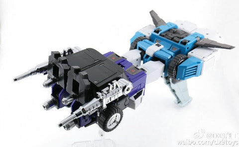 DX9 Toys D-10 D10 Hanzo (Sixshot) (Blue Chest) 27 cm / 10.5"