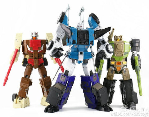 DX9 Toys D-10 D10 Hanzo (Sixshot) (Blue Chest) 27 cm / 10.5"