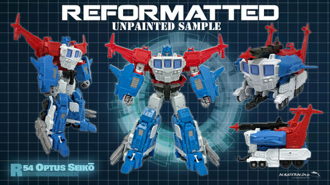MasterMind Creations MMC Reformatted R54 R-54 Optus Seiko Commander (Super God Ginrai) 2 in 1 Set