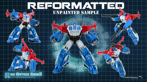 MasterMind Creations MMC Reformatted R54 R-54 Optus Seiko Commander (Super God Ginrai) 2 in 1 Set