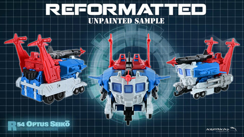 MasterMind Creations MMC Reformatted R54 R-54 Optus Seiko Commander (Super God Ginrai) 2 in 1 Set