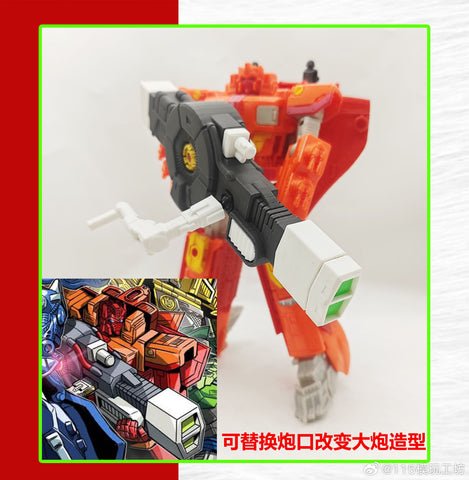 【Incoming】115 Workshop YYW-70A YYW70A Upgrade Kit / Weapon Set for AotP Maximal Big Convoy