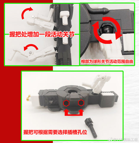 【Incoming】115 Workshop YYW-70A YYW70A Upgrade Kit / Weapon Set for AotP Maximal Big Convoy