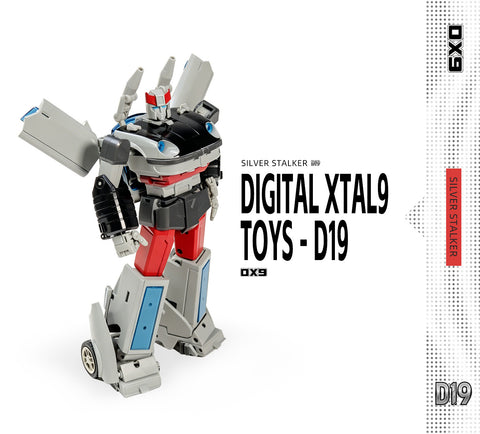 【Pre-Order】DX9 Toys D19 D-19 Silver Stalker (Bluestreak G1 MP 2.0) 18cm / 7"