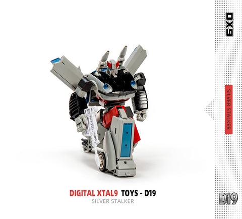 【Pre-Order】DX9 Toys D19 D-19 Silver Stalker (Bluestreak G1 MP 2.0) 18cm / 7"