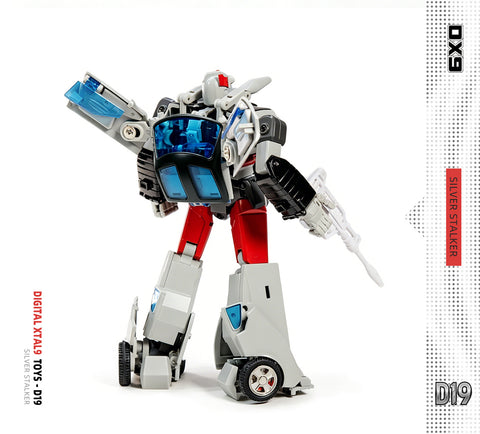 【Pre-Order】DX9 Toys D19 D-19 Silver Stalker (Bluestreak G1 MP 2.0) 18cm / 7"