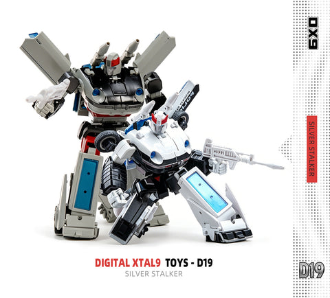 【Pre-Order】DX9 Toys D19 D-19 Silver Stalker (Bluestreak G1 MP 2.0) 18cm / 7"