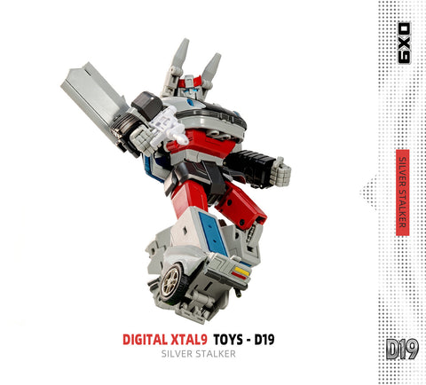 【Pre-Order】DX9 Toys D19 D-19 Silver Stalker (Bluestreak G1 MP 2.0) 18cm / 7"