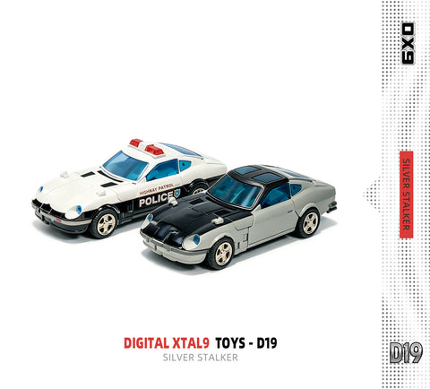 【Pre-Order】DX9 Toys D19 D-19 Silver Stalker (Bluestreak G1 MP 2.0) 18cm / 7"