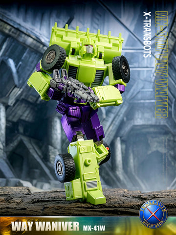 XTransbots   MX-41W MX41W Way Waiver Roadblock MP Size 23cm / 9"