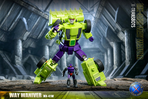 XTransbots   MX-41W MX41W Way Waiver Roadblock MP Size 23cm / 9"