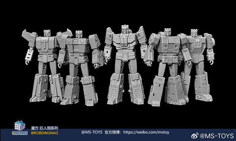 【Pre-Order】Magic Square MS-Toys MS-B66 MSB66 Eniac No.4 (G1 Afterburner / Technobots / Computron) 10cm / 4"