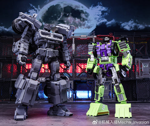 【Pre-Order】Mecha Invasion Titan Empyrean Combiner TE01A TE-01A ZICE (Bruticus, Swindle) 26cm / 10.2"