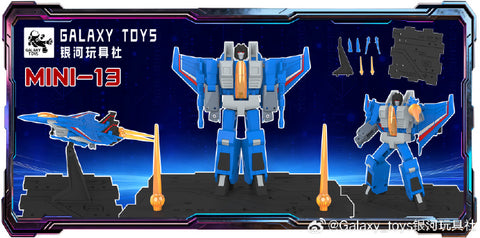Galaxy Toys MINI12-14 MINI12 / MINI13 / MINI14 Galaxy Hunters (Micromaster Scale Seekers Starscream / Skywarp / Thundercracker) Three-Pack 5.5cm / 2.1"