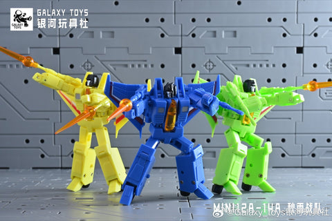 【Incoming】Galaxy Toys MINI12-14A MINI12A MINI13A MINI14A (Rainmakers Nova Storm / Ion Storm / Acid Storm) 5.5cm / 2.1"