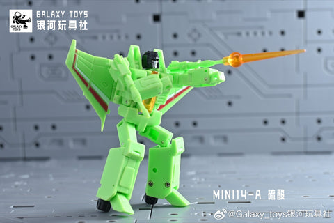 【Incoming】Galaxy Toys MINI12-14A MINI12A MINI13A MINI14A (Rainmakers Nova Storm / Ion Storm / Acid Storm) 5.5cm / 2.1"