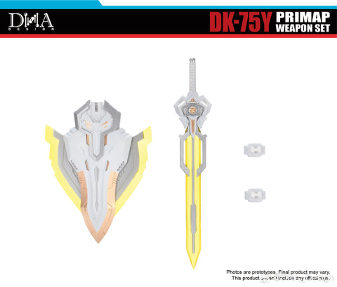DNA Design DK-75Y DK75Y Weapon Set for Age of the Primes AotP Voyager Class Prima Prime PrimaP Weapon Set