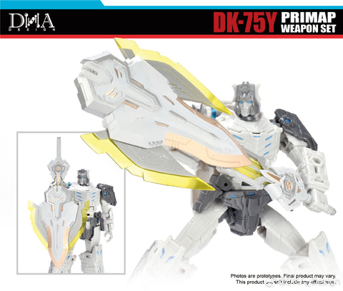 DNA Design DK-75Y DK75Y Weapon Set for Age of the Primes AotP Voyager Class Prima Prime PrimaP Weapon Set