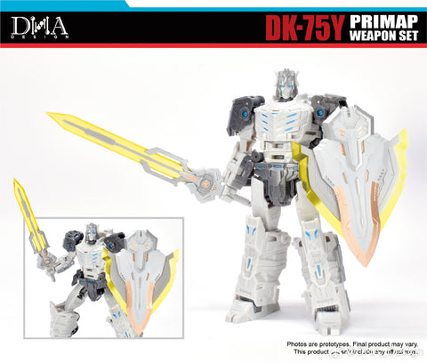 DNA Design DK-75Y DK75Y Weapon Set for Age of the Primes AotP Voyager Class Prima Prime PrimaP Weapon Set