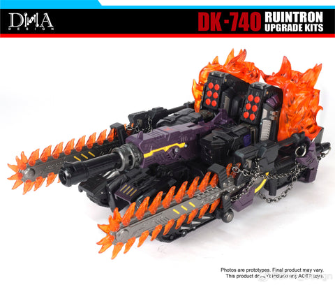 DNA Design DK-74O DK74O Orange Ruintron Upgrade Kits for Age of the Primes AoP Megatronus The Fallen
